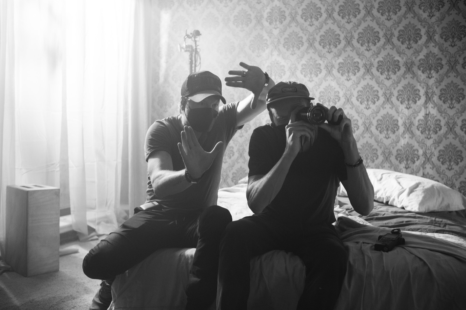 Behind the scenes